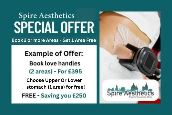 Fat Freezing Promotion Scotstounhill from Spire Aesthetics - Book Today!